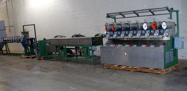 GLENRO Monofilament Yarn Coating System, 8 positions,